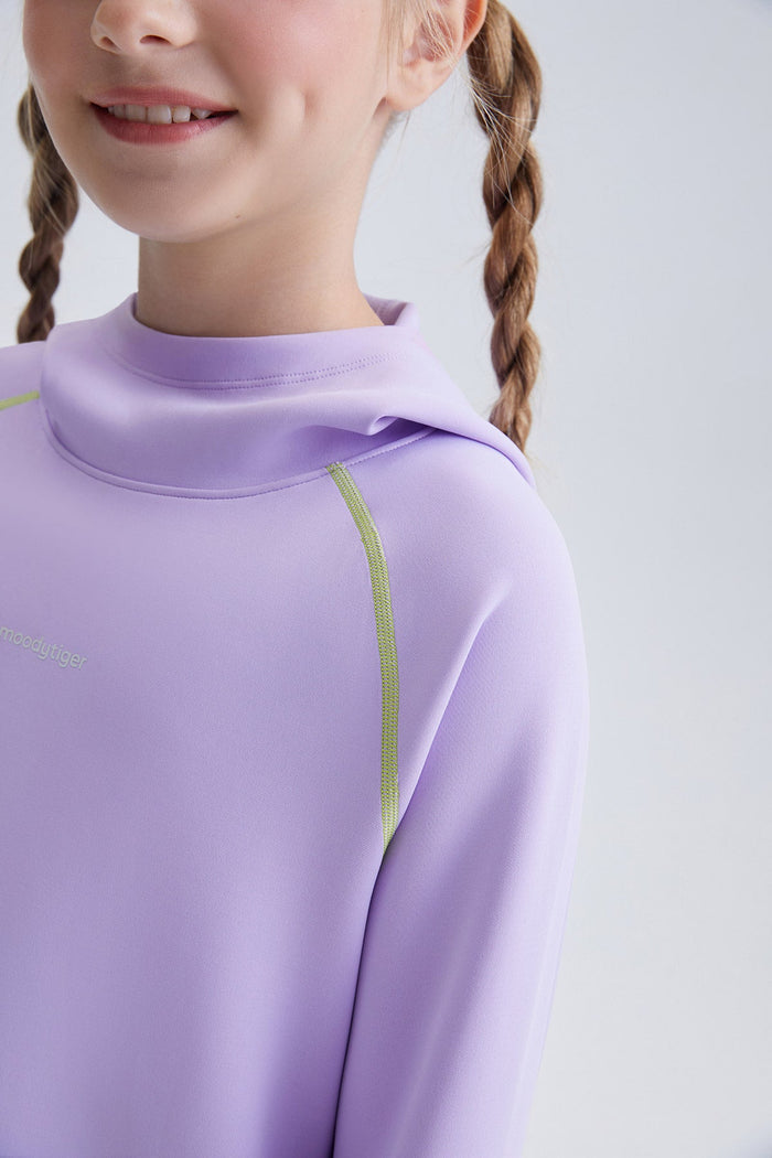Neoprene Pullover Hoodie **Lavender**