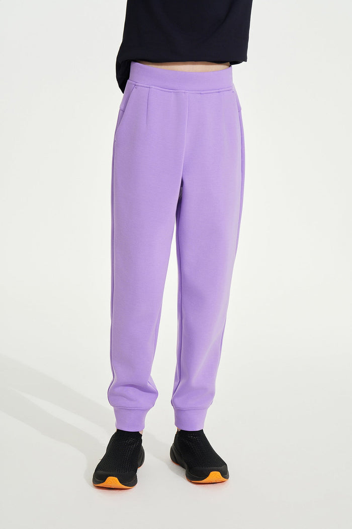Neoprene Taper Pants  **Jacaranda**