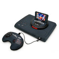 SEGA Genesis plush toy with interactive features and Sonic cartridge, soft and detailed gaming console-inspired plush.
