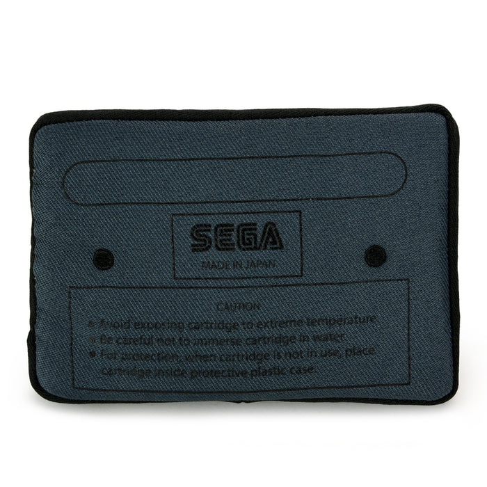 SEGA Genesis gaming console plush toy with Sonic cartridge, 12-inch interactive plush featuring SEGA branding and detailed design.