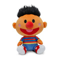 Sesame Street Ernie Phunny plush toy showing Ernie's smiling face and signature striped sweater, soft and cuddly for children