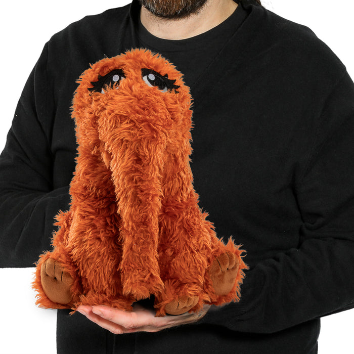 Soft 13-inch Sesame Street Mr. Snuffleupagus plush toy from Sesame Street, featuring plush fabric and detailed character design.