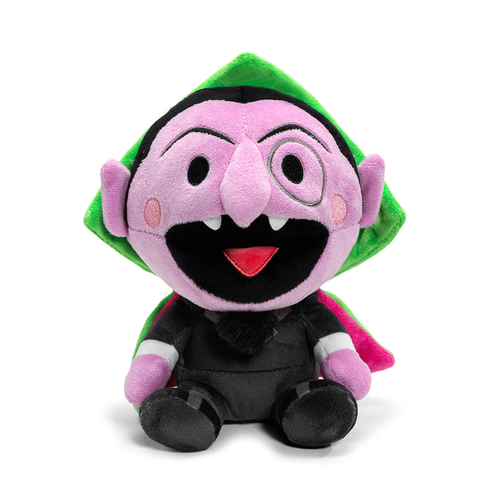 Sesame Street The Count Phunny plush toy featuring soft fabric and vibrant colors, perfect for fans of Sesame Street characters.
