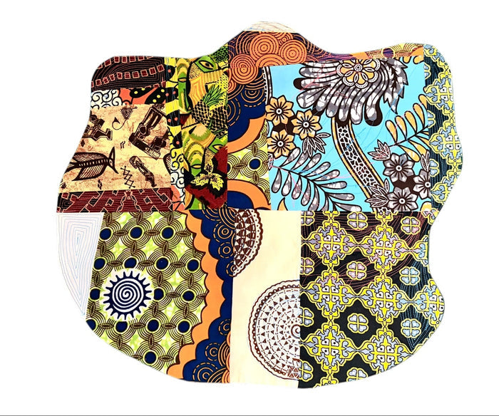 Set 8 Crazy Shape Placemats 4 Patchwork