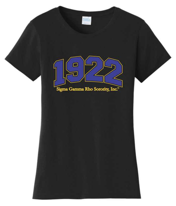 SGRho Printed Date Tee