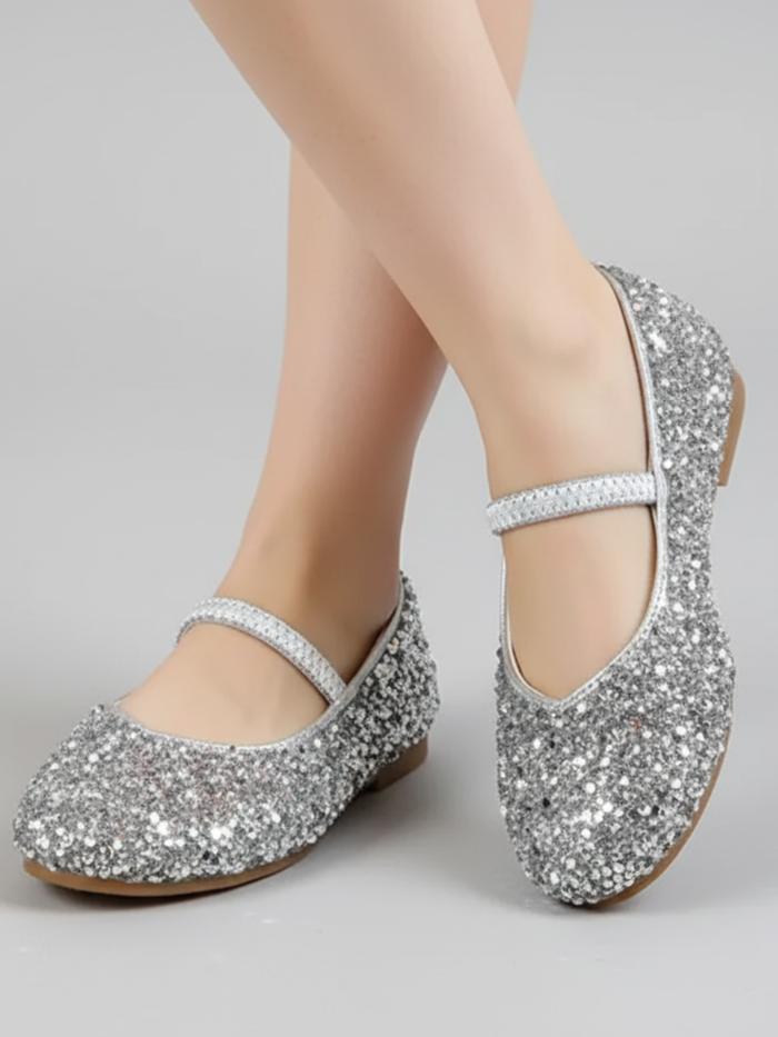 She Shines Brightly Sequin Mary Jane Shoes Mia Belle Girls