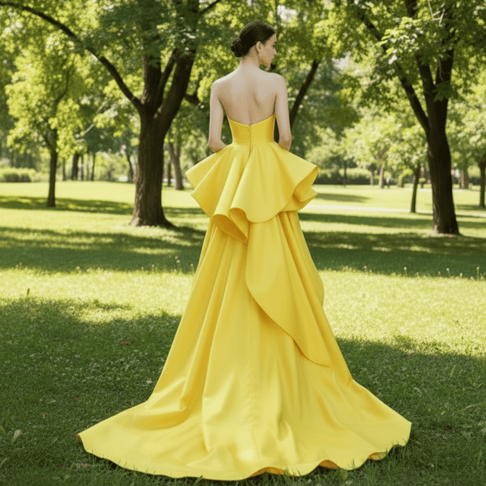 Short Gold Women's Formal Dresses & Evening Gowns - Rosymae