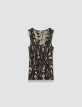 Silla Cashair Jacquard Vest