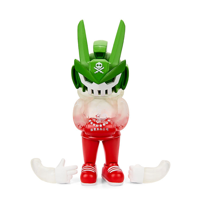 Sket One x Quiccs Sketratcha TEQ63 6-inch art figure by Kidrobot, half-full edition, limited to 300 vinyl collectible toy.
