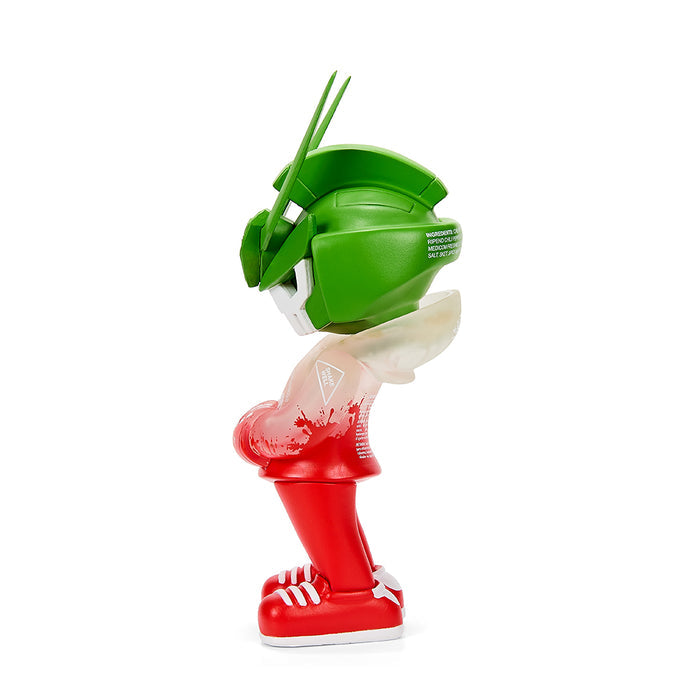 Kidrobot Sket One x Quiccs Sketratcha TEQ63 6-inch art figure, limited half-full edition of 300, collectible DCON exclusive.