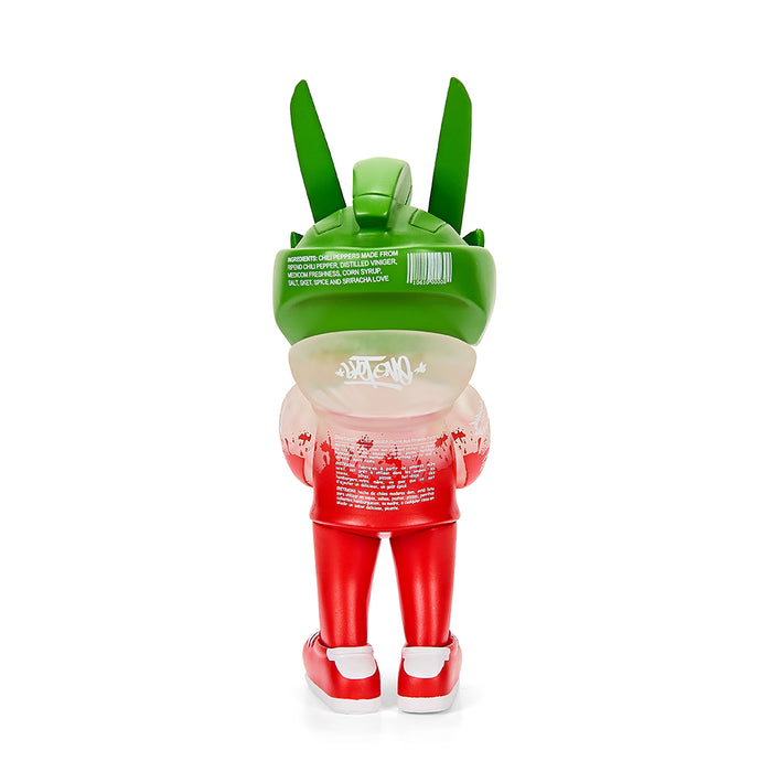 Kidrobot Sket One x Quiccs Sketratcha TEQ63 6-inch art figure, limited half-full edition, collectible designer toy, DCON exclusive