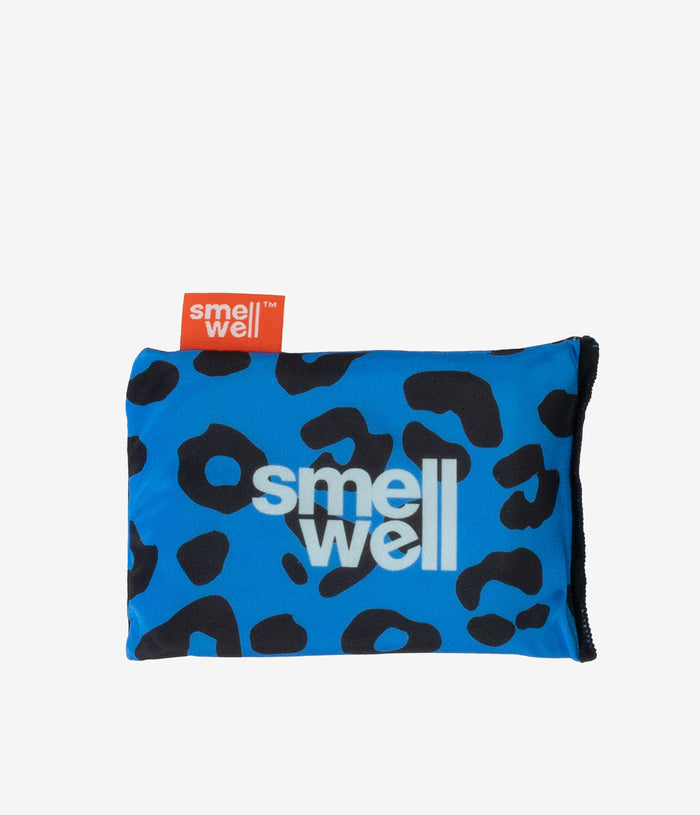 SmellWell Freshener Shoe Inserts - Leopard Blue
