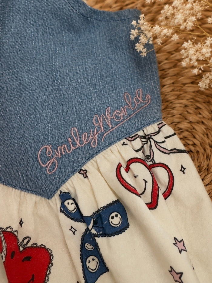SmileyWorld Denim Dreams Twirl Dress