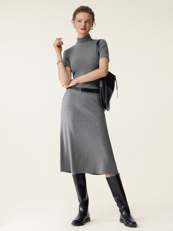 OGLmove Soft Thermal Pull-On Midi Skirt
