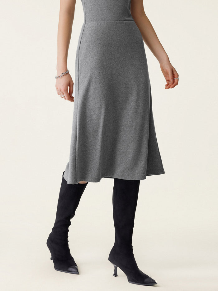 OGLmove Soft Thermal Pull-On Midi Skirt