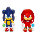 Sonic the Hedgehog 3-inch vinyl figures featuring Sonic and Knuckles in a collectible 2-pack, showcasing detailed character designs.