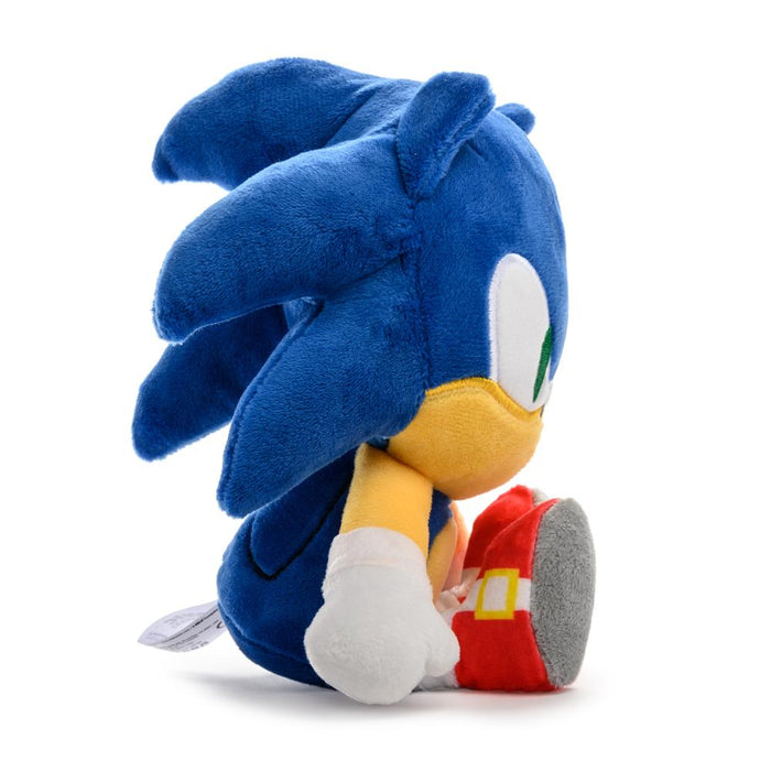 Sonic the Hedgehog plush toy from the Sonic the Hedgehog Phunny collection, featuring bright blue fur and classic character design.