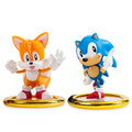 Sonic the Hedgehog and Tails vinyl art figures 3-inch 2-pack, featuring classic characters from the Sonic the Hedgehog franchise.