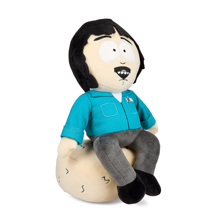 South Park Randy Balls 13-inch plush toy featuring a stylized design and soft fabric, perfect for fans of the animated series.