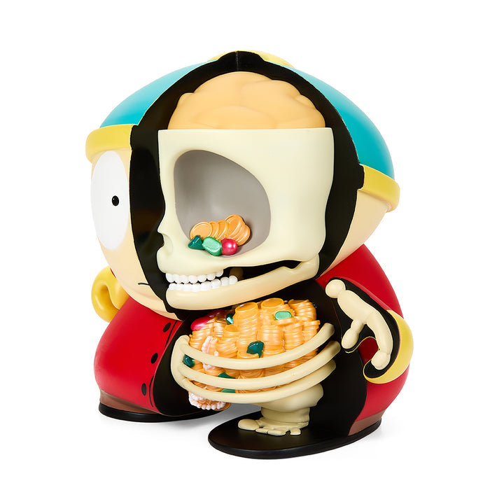 South Park Anatomy Cartman 8-inch vinyl art figure by Kidrobot, featuring detailed design and vibrant colors.