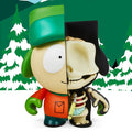 South Park Anatomy Kyle 8-inch vinyl art figure by Kidrobot, featuring detailed anatomy design and vibrant colors.