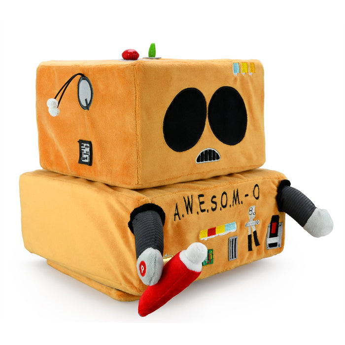 South Park AWESOM-O 4000 Cartman plush toy with soundchip, soft and detailed 16-inch collectible from the South Park series