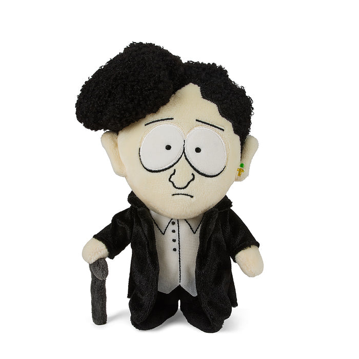 South Park Goth Kid Michael 8-inch Phunny Plush by Kidrobot, soft plush toy featuring a goth style character from South Park.