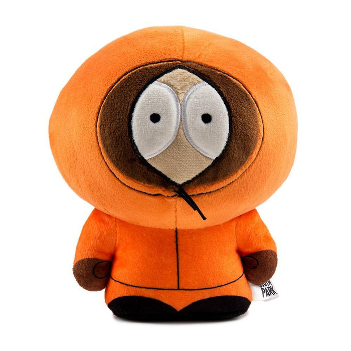 South Park Kenny 8-inch Phunny Plush by Kidrobot, soft and detailed plush toy featuring Kenny from South Park.