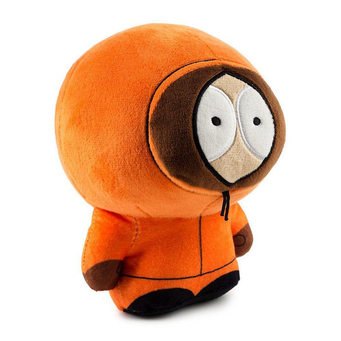 South Park Kenny 8-inch Phunny Plush by Kidrobot, soft stuffed toy featuring Kenny character from the animated series.