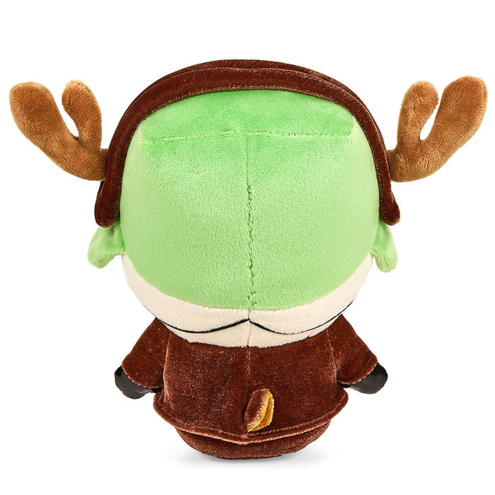South Park Reindeer Kyle 8-inch Phunny Plush by Kidrobot, soft plush toy featuring Kyle in reindeer costume from South Park.