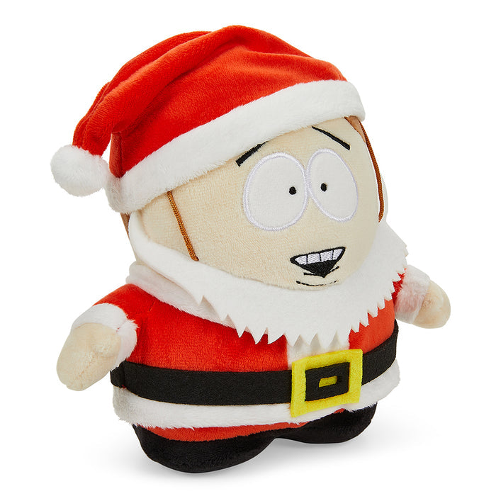 South Park Santa Cartman 8-inch Phunny Plush by Kidrobot featuring Cartman dressed as Santa in soft plush material