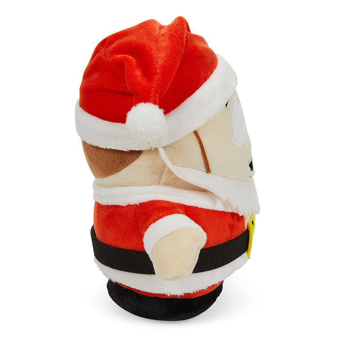 South Park Santa Cartman 8-inch Phunny plush by Kidrobot, featuring Cartman dressed as Santa with soft fabric and detailed costume.