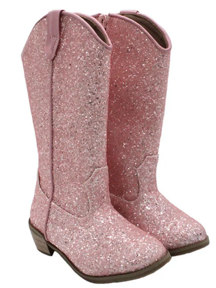 Sparkle and Shine Pink Cowboy Boots by Liv and Mia Mia Belle Girls
