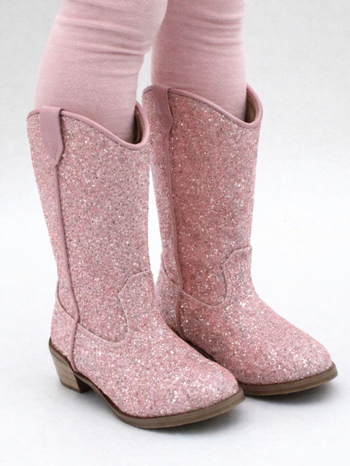 Sparkle and Shine Pink Cowboy Boots by Liv and Mia Mia Belle Girls