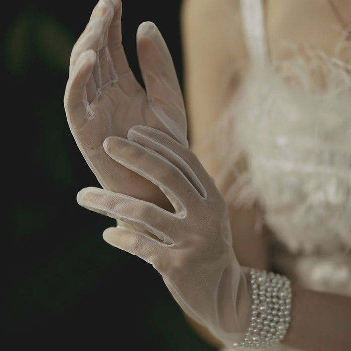 Special Short-Gloves for Brides - Rosymae