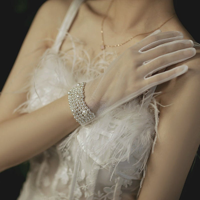 Special Short-Gloves for Brides - Rosymae
