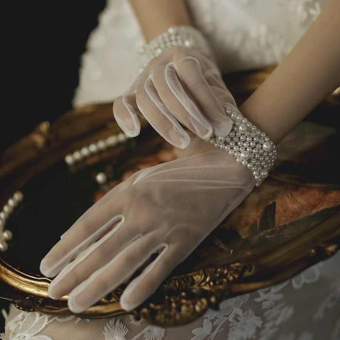 Special Short-Gloves for Brides - Rosymae