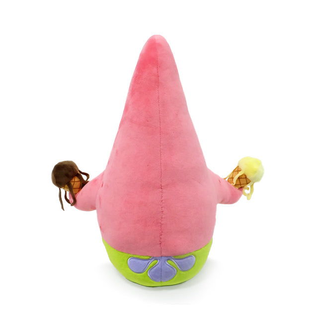 SpongeBob and Patrick Star HugMe plush toys holding ice cream, soft and cuddly, from SpongeBob SquarePants by Kidrobot.