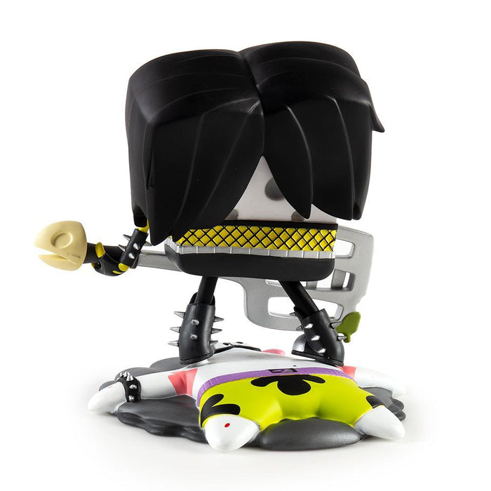 SpongeBob RockPants art toy figure by Kidrobot, black vinyl collectible art figure from SpongeBob SquarePants series.