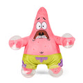 SpongeBob SquarePants 8-inch plush window clinger featuring a scared Patrick character from the animated series.