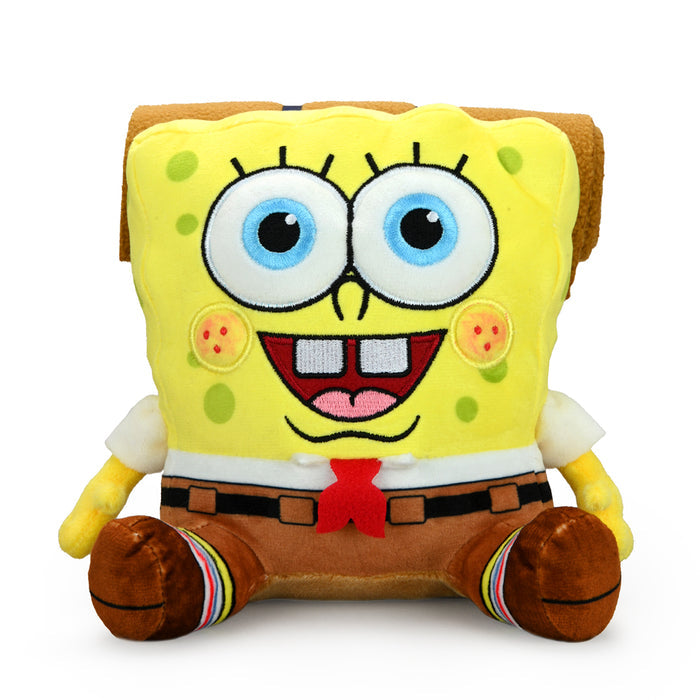 SpongeBob SquarePants Kamp Koral Phunny Plush by Kidrobot featuring a soft, detailed plush of SpongeBob in Kamp Koral attire.