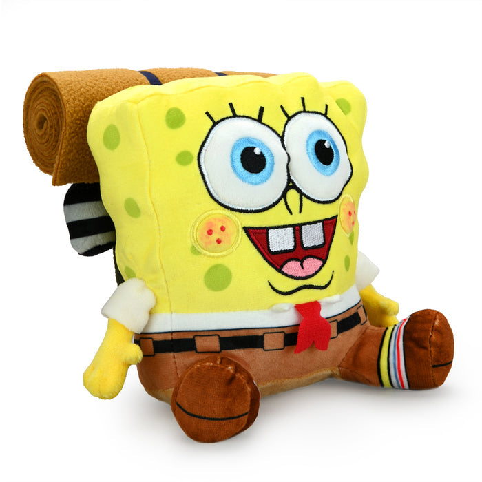 SpongeBob SquarePants Kamp Koral Phunny Plush by Kidrobot, soft and cuddly SpongeBob character toy from the animated series.