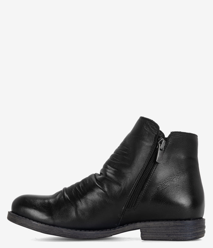 Spring Step Marquis Side Zip Boots - Black