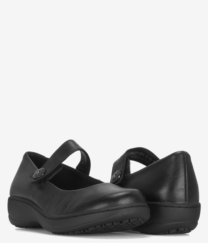 Spring Step Professional Wisteria Slip Resistant Mary Jane - Black