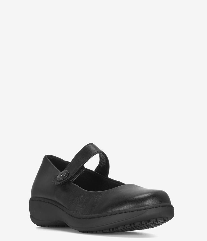 Spring Step Professional Wisteria Slip Resistant Mary Jane - Black