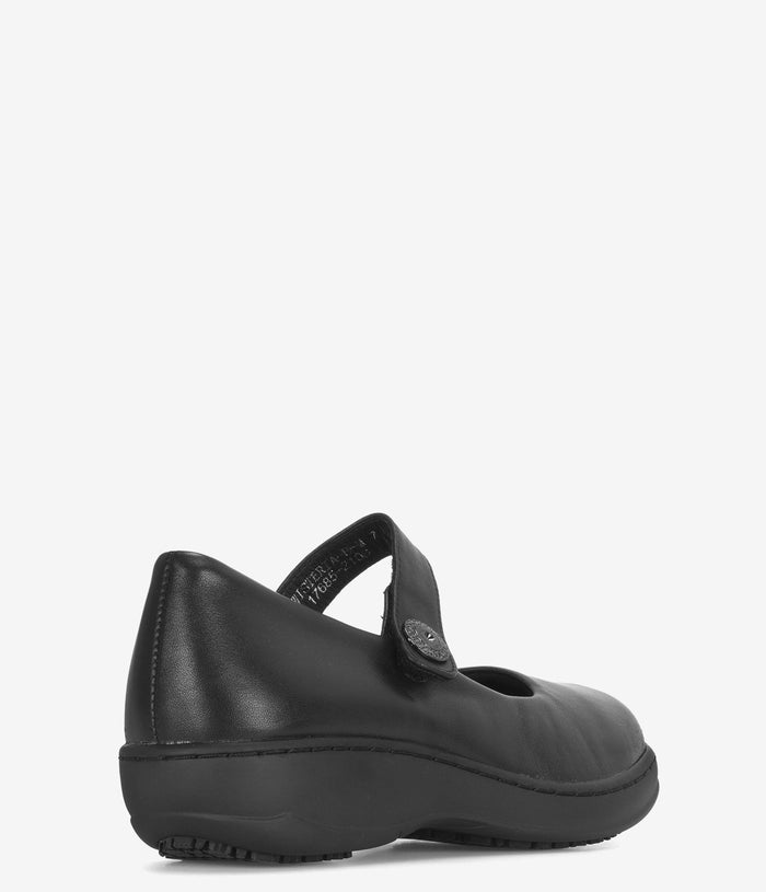 Spring Step Professional Wisteria Slip Resistant Mary Jane - Black
