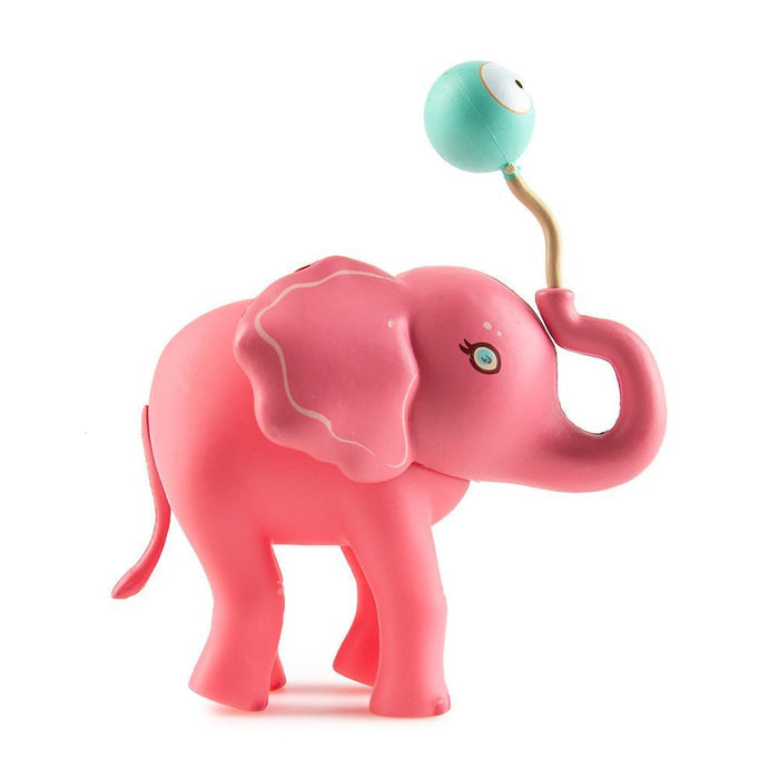 Mini vinyl art figure from Tara McPherson's Stellar Dream Scouts series, featuring a colorful, whimsical design in a blind box packaging.