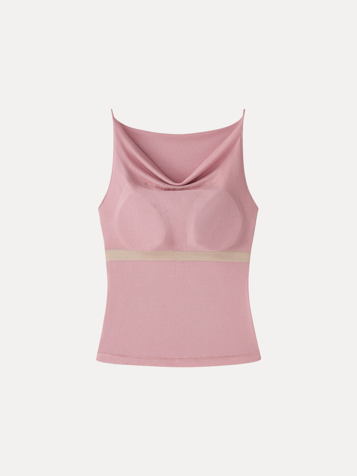 OGLmove Stretch Cowl Neck Bra Tank