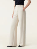 OGLmove Stretchy Mid Rise Wide Leg Trouser Regular Morning Mist