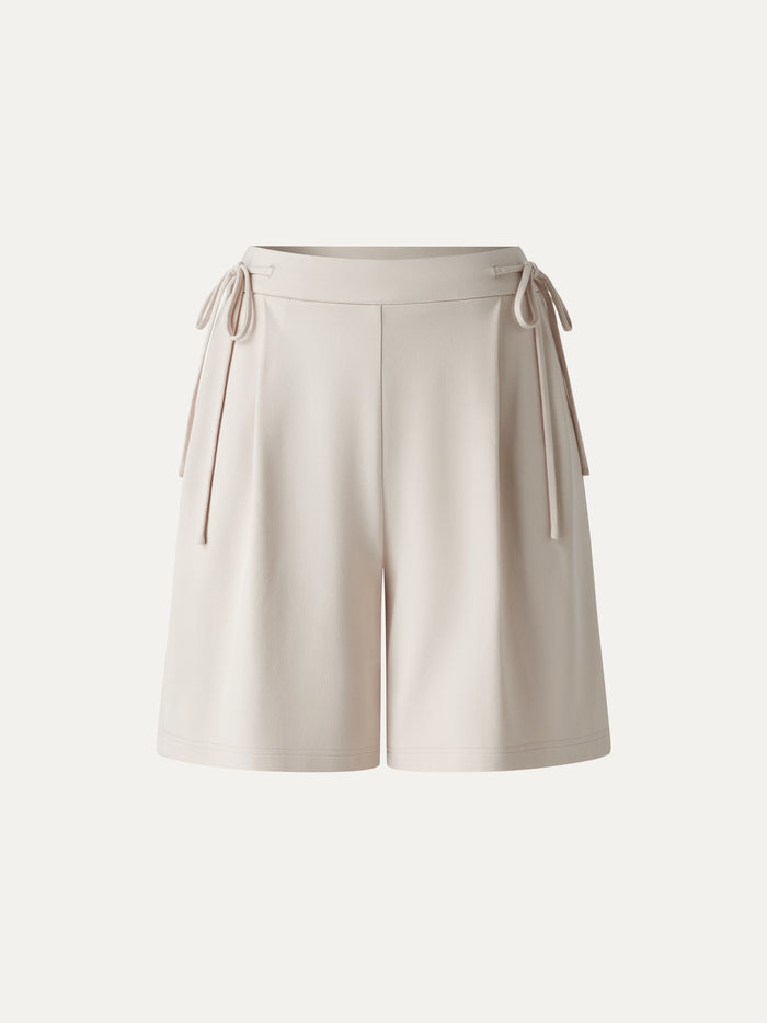 OGLmove Summer Ponte Drawstring Shorts with Pockets
